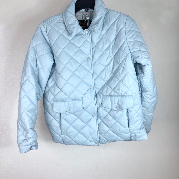 Barbour Overwash Packable Quilted Jacket Blue - Picture 2 of 7